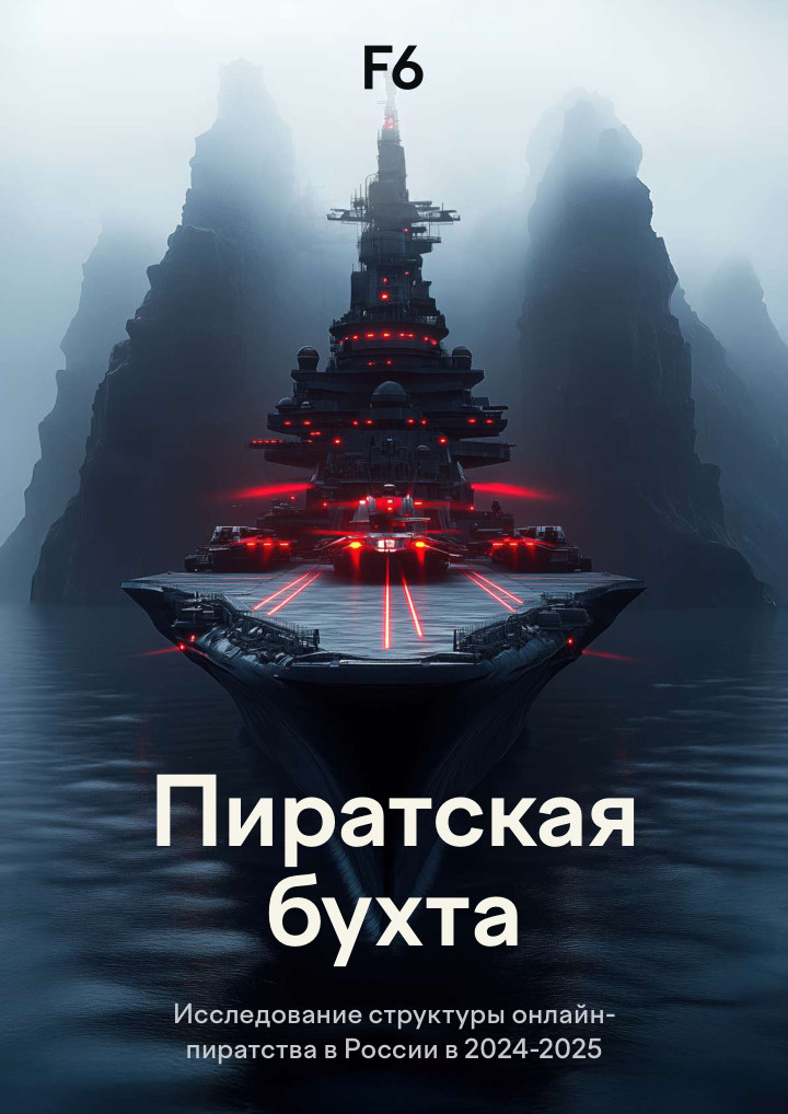 Пиратская бухта: исследование структуры онлайн-пиратства в России в 2024–2025
